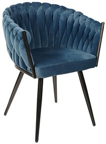 Stolička Asti tmavomodrá