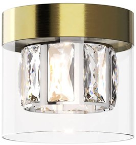 Zuma Line C0389-01A-0FD2 - Stropné svietidlo GEM 1xG9/28W/230V mosadz ZL0608