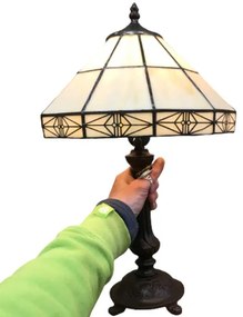 Nočná lampa Holland Tiffany CREAM 32*50