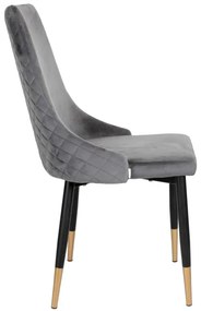 Stolička LOGAN sivá ALL 986431