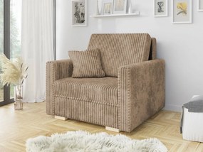 Rozkladacie kreslo Carivia Piano I (svetlohnedá) (s úl. priestorom). Vlastná spoľahlivá doprava až k Vám domov. 1105666