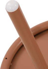 Konferenčný stolík Velva - v45 x 80 x 45 cm - Terracotta