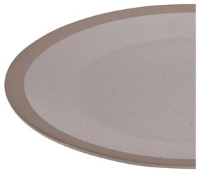 Kameninový tanier Clay, (fi) 26,5 cm, béžový