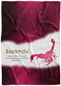 Deka Znamenie Škorpión (23.10. - 22.11.) - červená (Podšitie baránkom: NE)