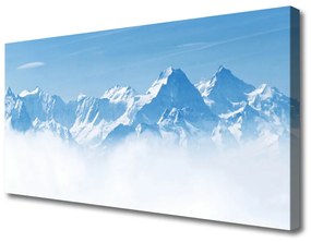 Obraz Canvas Hory hmla príroda 120x60 cm