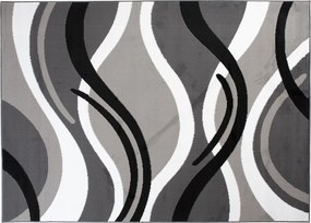 TA Koberec T966A DARK GRAY CHEAP PP CRM Sivý Obdĺžnikový Rozmer: 80x150 cm