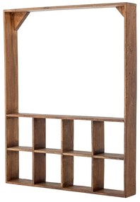 Poschodová polica z recyklovaného dreva v prírodnej farbe 10 cm Marino – Bloomingville