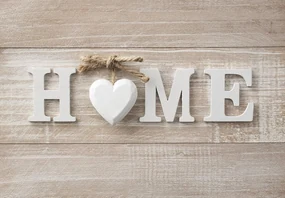Fototapeta na stenu HOME 183x127 cm