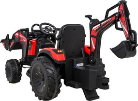 Ramiz Traktor s prívesom 720-T červený