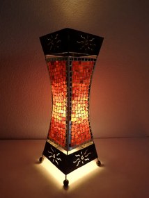 Stolná lampa WAJAN - oranžová, 50 cm