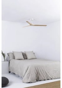 FARO 33810WT - Stropný ventilátor HEYWOOD L drevo/biela pr. 132 cm WT + DO