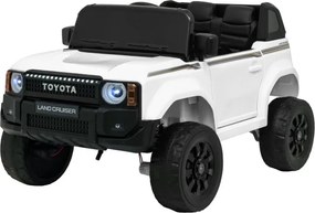 Elektrické autíčko Toyota Land Cruiser PRADO biele