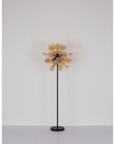 Globo 15633SA - Stojacia lampa UDO 6xE14/25W/230V zlatá