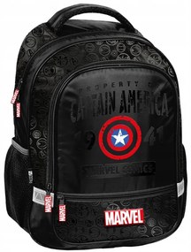 Školský set Captain America Avengers – batoh + peračník + taška na prezúvky