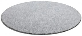 Koberec kruh VELVET MICRO sivý 90