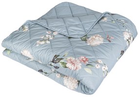 LIVARNO home Prikrývka na posteľ, 250 x 260 cm (kvety) (100360459)
