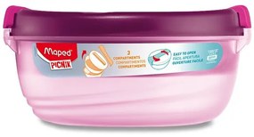 Obedový box Maped Picnik Origins - ružový, 1,4 l