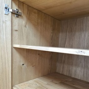 Moderná šatníková skriňa na oblečenie, 90x60x200 cm S policami