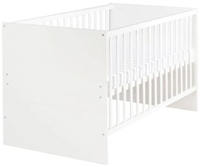 Biela postieľka s nastaviteľnou výškou 70x140 cm Anton – Roba