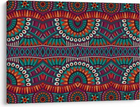 Obraz ornamentálne abstrakcie (70x50 cm)