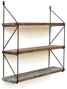 Nástenná polica 60x55 cm smrek