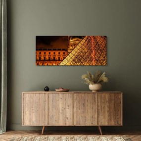 Obraz Louvre v Paríži (120x50 cm)
