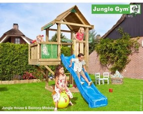 Ihrisko Jungle House so šmykľavkou a modulom Balcony