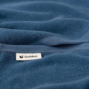 Goldea bavlnený froté uterák / osuška soft bez bordúry – petrolejový 50 x 100 cm