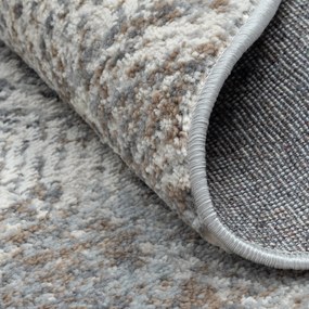 My Flair, Kusový koberec My Heart CA60070 creme kruh, 120x120 (priemer) kruh, šedá, chodba / predsieň