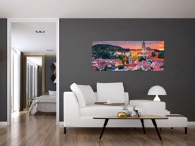 Obraz - Český Krumlov (120x50 cm)