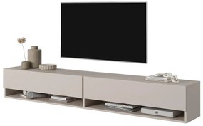 TV skrinka/stolík Myrtha 200  (sivobéžová). Vlastná spoľahlivá doprava až k Vám domov. 1099010