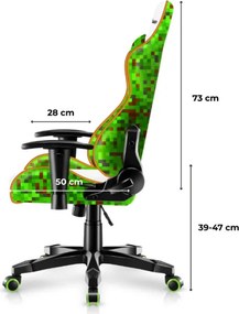 Detská herná stolička Ranger 6.0 Pixel White