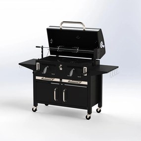 Záhradný gril s udiarňou Avenberg FENIX