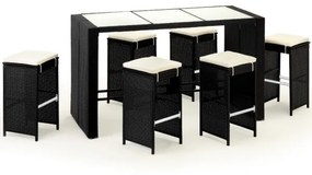 Záhradný ratanový nábytok Bar set Panda