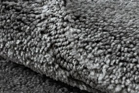 Sada kúpeľňových koberčekov SUPREME WAVES vlny, sivá