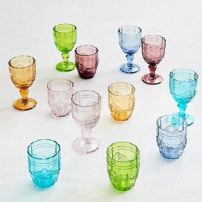 VICTORIAN Poháre - modrá