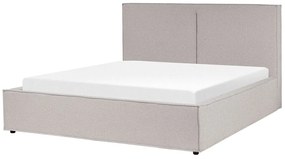 Manželská posteľ 160 cm Moiza (sivá). Vlastná spoľahlivá doprava až k Vám domov. 1081486