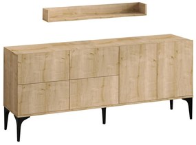 Skrinka s poličkou Stella Sapphire Oak