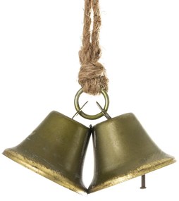 VIANOČNÁ DEKORÁCIA BELL 7 CM ZLATÁ