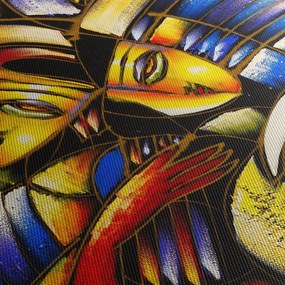 Obraz - Olejomaľba, milenci (120x50 cm)