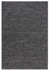 Ručne tkaný kusový koberec Minerals Dark Grey, 80x150, šedá, chodba / predsieň, Flair Rugs