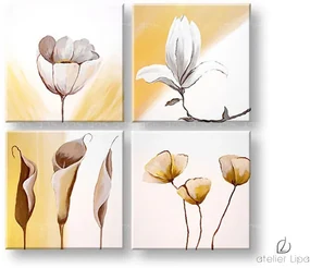 Obraz na plátne ABSTRAKT 50x50 cm