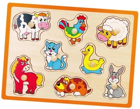 Viga Drevené puzzle - Farma
