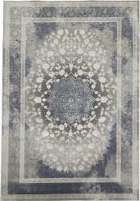 Koberec Deluxe 9091 NAVY – námornícka modrá, obdĺžnikový Rozmer: 60x100 cm