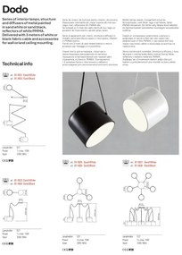 Redo 01-1828 - Luster na lanku DODO 5xE27/15W/230V pavúk