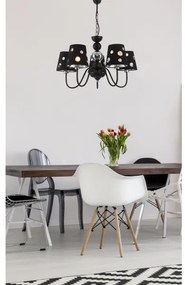 Luster na reťazi BATLEY 5xE14/60W/230V