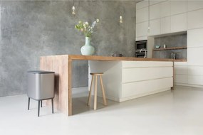 Sivý dotykový oceľový odpadkový kôš na triedený odpad 34 l Bo Touch Bin – Brabantia