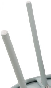 Konferenčný stolík Berea - v40 x Ø50 cm - Tyrkysová