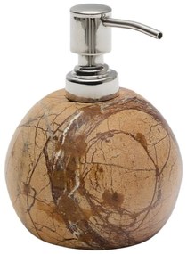 Mramorový dávkovač mydla v prírodnej farbe 200 ml Spalsh – Kave Home