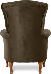 Kreslo Panama 1, hnedá (Monolith 09)